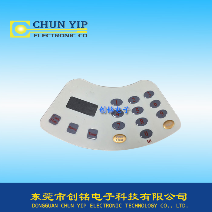 亮面材質(zhì)數(shù)字薄膜面板 亮面材質(zhì)數(shù)字薄膜面板